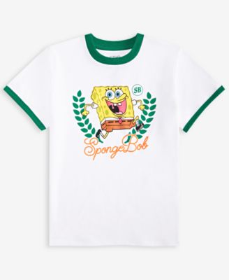 Epic Threads - Big Boys Spongebob Ringer T-Shirt