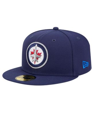 New Era - Men's Navy Winnipeg Jets Core 59FIFTY Fitted Hat