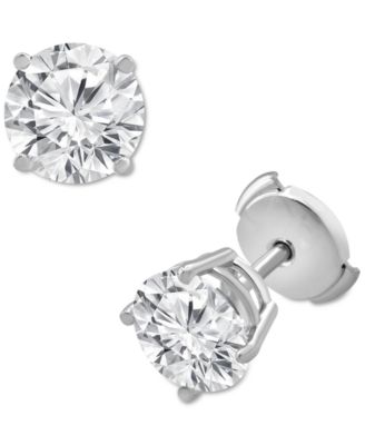 Badgley Mischka - Certified Lab Grown Diamond Stud Earrings (3 ct. t.w.) in 14k Gold