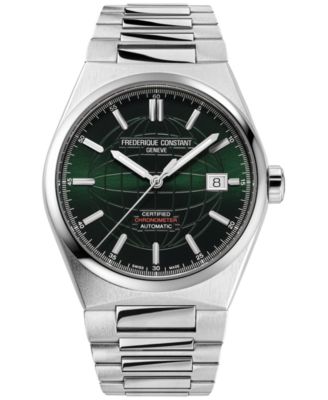 Frederique Constant - Men's Swiss Automatic Highlife COSC Stainless Steel Bracelet Watch 39mm