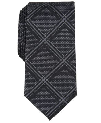 Perry Ellis Portfolio - Men's Bannos Large Grid Tie