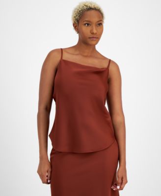 Bar III - Women's Cowlneck Camisole, Created for Macy's