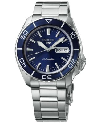 Seiko - Men's Automatic 5 Sports Stainless Steel Bracelet Watch 42mm