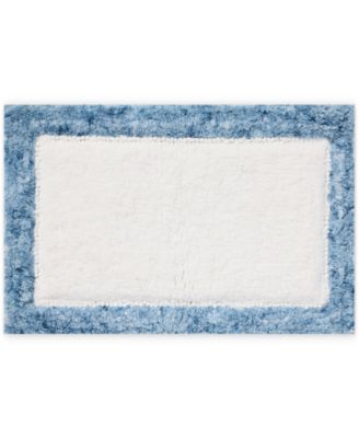 Loloi - Park Blue Scallop Skid-Resistant Bath Rug, 20" x 32"