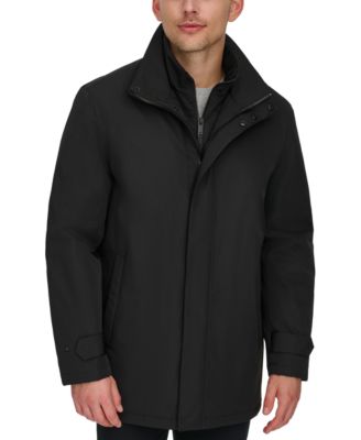 Dockers - Men's Three-Quarter Length Commuter Jacket with Bib