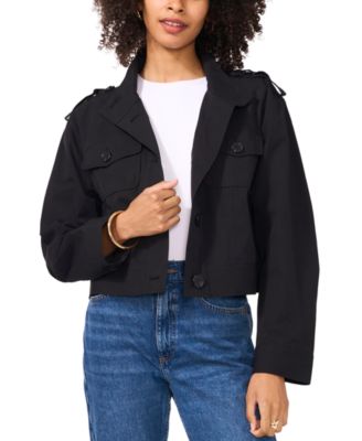 Vince Camuto - Women's Button-Front Cropped Jacket