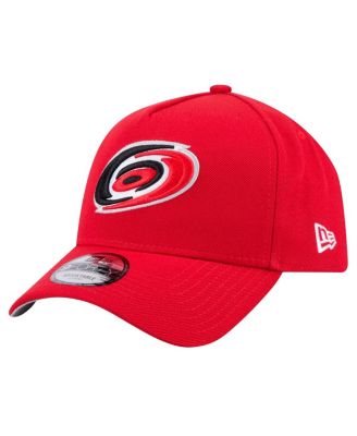 New Era - Men's Red Carolina Hurricanes Core A-Frame 9FORTY Adjustable Hat