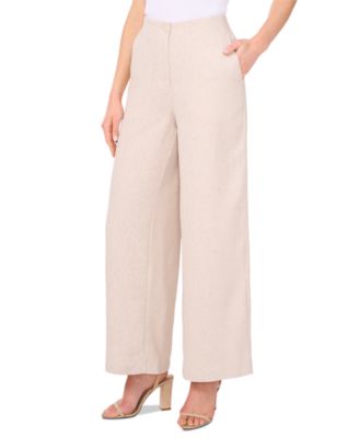 Vince Camuto - Women's Mid-Rise Wide-Leg Pants