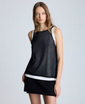 Kenneth Cole - Women's Double-Layer Tank