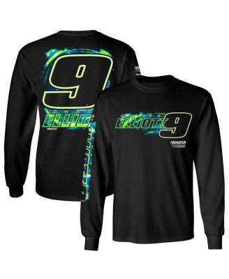 Hendrick Motorsports Team Collection - Men's Black Chase Elliott Name Number Long Sleeve T-Shirt