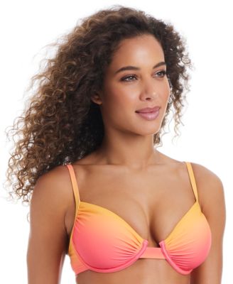 Bar III - Women's Day Club Ombre Underwire Bikini Top