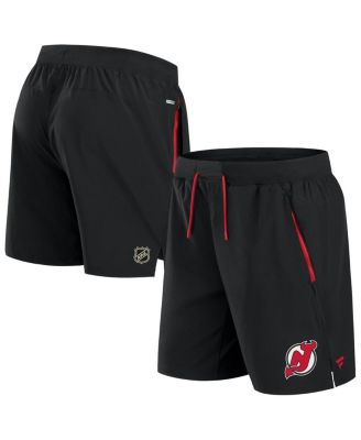 Fanatics - Men's  Black New Jersey Devils Authentic Pro Rink Performance Shorts
