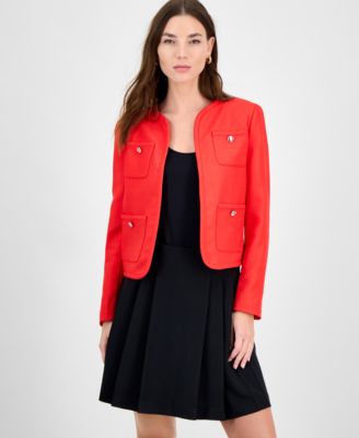 Bar III - Women's Tweed Jacket, Exclusively at Macy's