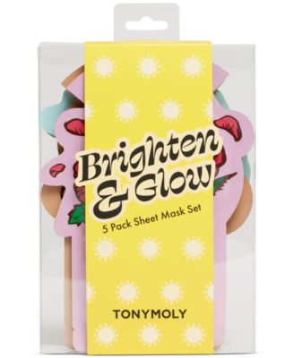 TONYMOLY - 5-Pc. Brighten & Glow Sheet Mask Set