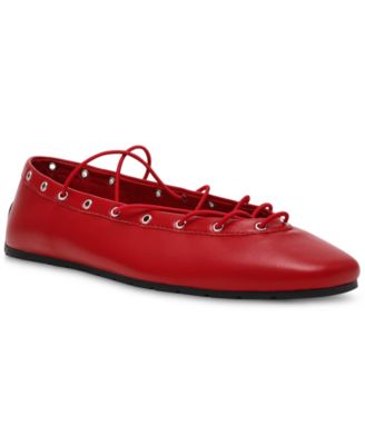 Steve Madden - Women's Pointe Lace-Up Flats