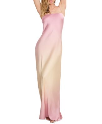 Good American - Women's Satin Slip Maxi Dress