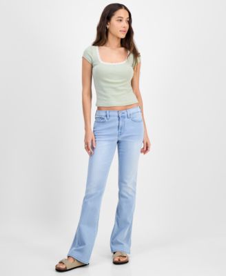 7 For All Mankind - Women's Kimmie Mid-Rise Bootcut Jeans