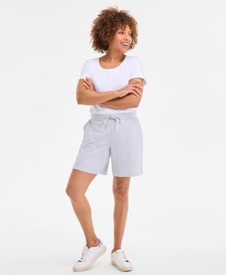 Style & Co - Women's Mid Rise Sweatpant Shorts