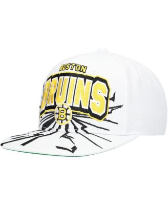 Mitchell & Ness - Big Boys and Girls White Boston Bruins After Shock Snapback Hat