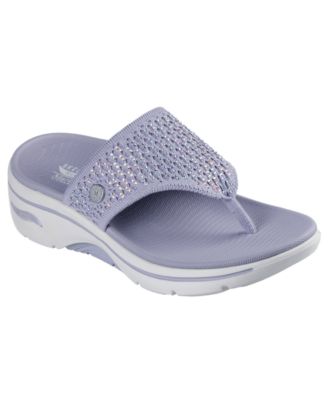 Skechers - Women's Martha Stewart: GO WALK Arch Fit 2.0 - Illuminating Sandals from Finish Line