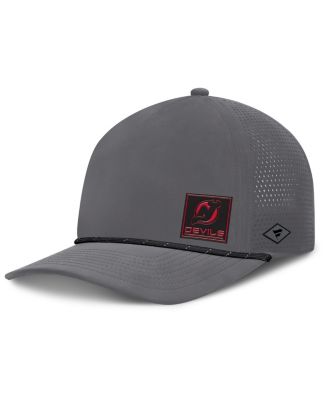 Fanatics - Men's Gray New Jersey Devils Captain Rope Adjustable Hat