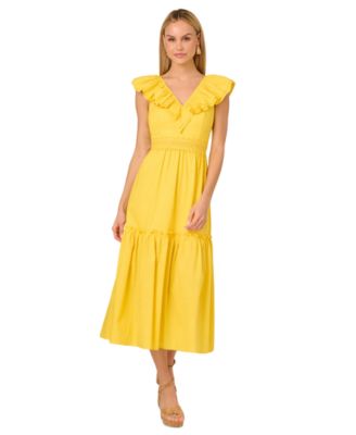 Adrianna - Women's Ruffle Midi Dress