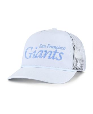 '47 Brand - Men's  Light Blue San Francisco Giants Foundation Script Hitch Adjustable Trucker Hat