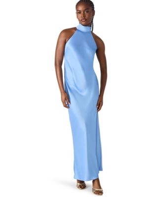 Steve Madden - Women's Lara Satin Maxi Dress