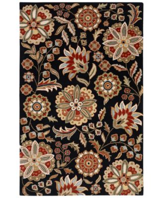 Livabliss - Athena ATH-5017 Black 2' x 3' Area Rug
