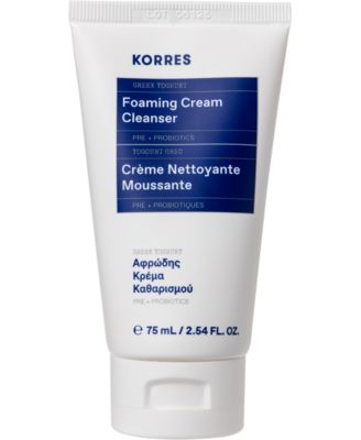 KORRES - Korres Travel-Size Greek Yoghurt Foaming Cream Cleanser, 2.54 oz.