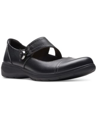 Clarks - Women's Carleigh Jane Top-Stitched Strap Shoes