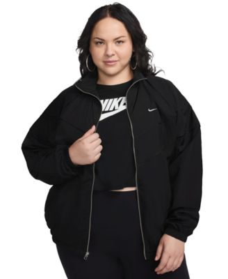 Nike - Plus Size Windrunner Loose UV Woven Full-Zip Jacket