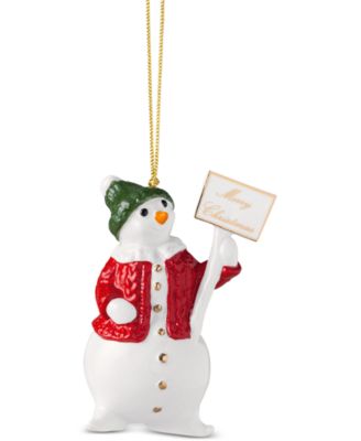 Villeroy & Boch - Christmas Classics Snowman Ornament