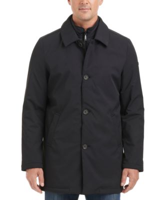 Vince Camuto - Men's Refined Rain Coat with Bob Back
