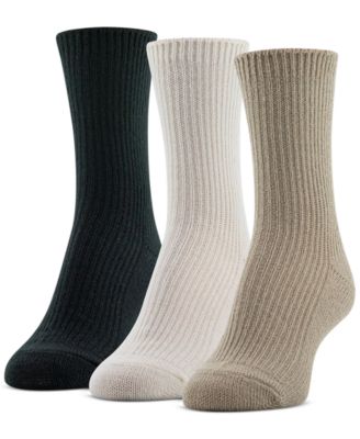 Gold Toe - Women's 3-Pk. Sparkle Rib Midi Socks