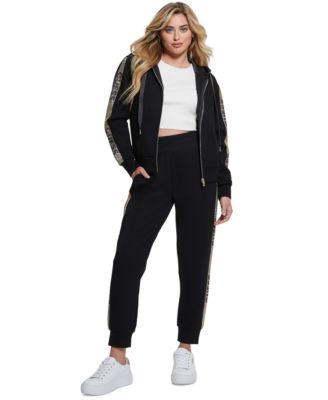 GUESS - Women's Studded Logo Jogger Pants