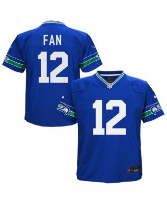 Nike - Toddler 12th Fan Royal Seattle Seahawks Game Jersey