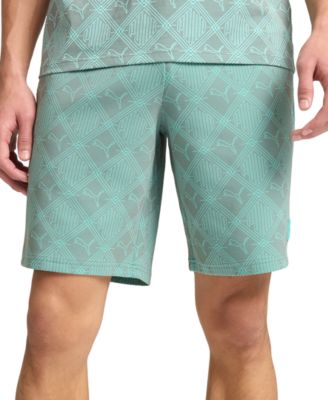 Puma - Men's Essential Logomania Allover Print Shorts