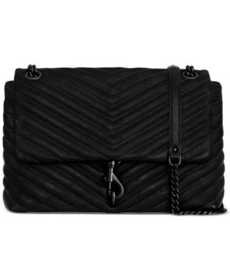 Rebecca Minkoff - Edie Medium Leather Flap Shoulder Bag