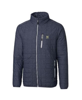Cutter & Buck - Men's Navy Navy Midshipmen Rainier Full-Zip Jacket
