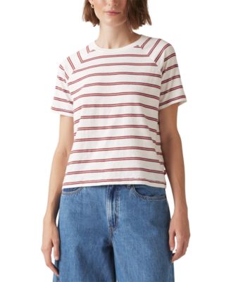 Levi's - Women's Striped Game Day Cotton T-Shirt