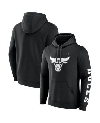 Fanatics - Men's Black Chicago Bulls Put Me In Coach Fleece Pullover Hoodie