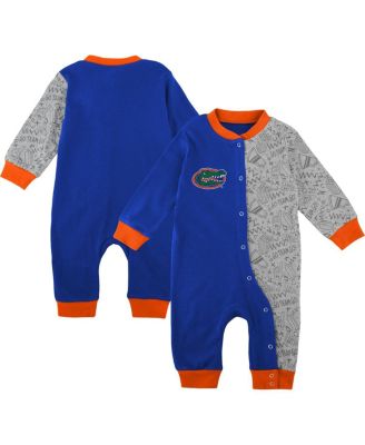 Outerstuff - Baby Boys and Girls Royal Florida Gators Playbook Two-Tone Sleeper