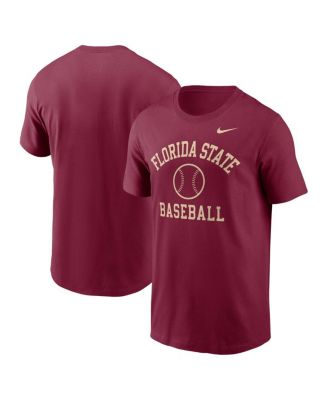 Nike - Men's Garnet Florida State Seminoles Essential Baseball Arch T-Shirt