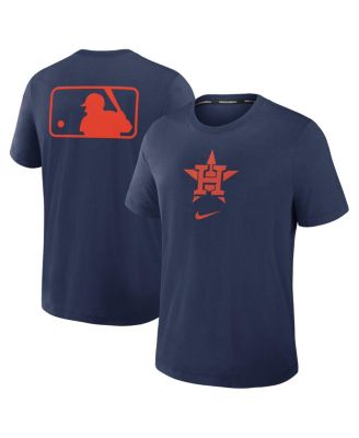 Nike - Men's Navy Houston Astros Authentic Collection Early Work Tri-Blend Performance T-Shirt