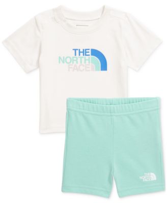 The North Face - Baby Logo T-Shirt & Shorts, 2 Piece Set