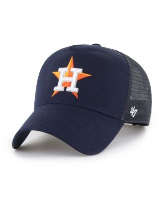 '47 Brand - Men's Navy Houston Astros Ballpark Offside Adjustable Trucker Hat