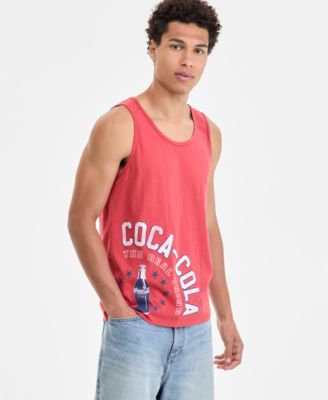 Tai Apparel - Men's Coca Cola Graphic Tank Top