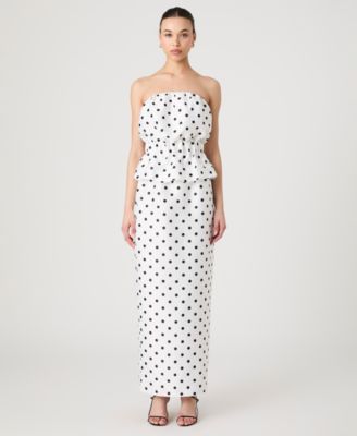 French Connection - Women's Polka Dot Maxi Skirt