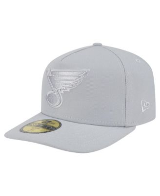 New Era - Men's Gray St. Louis Blues Color Pack A-Frame 59FIFTY Fitted Hat